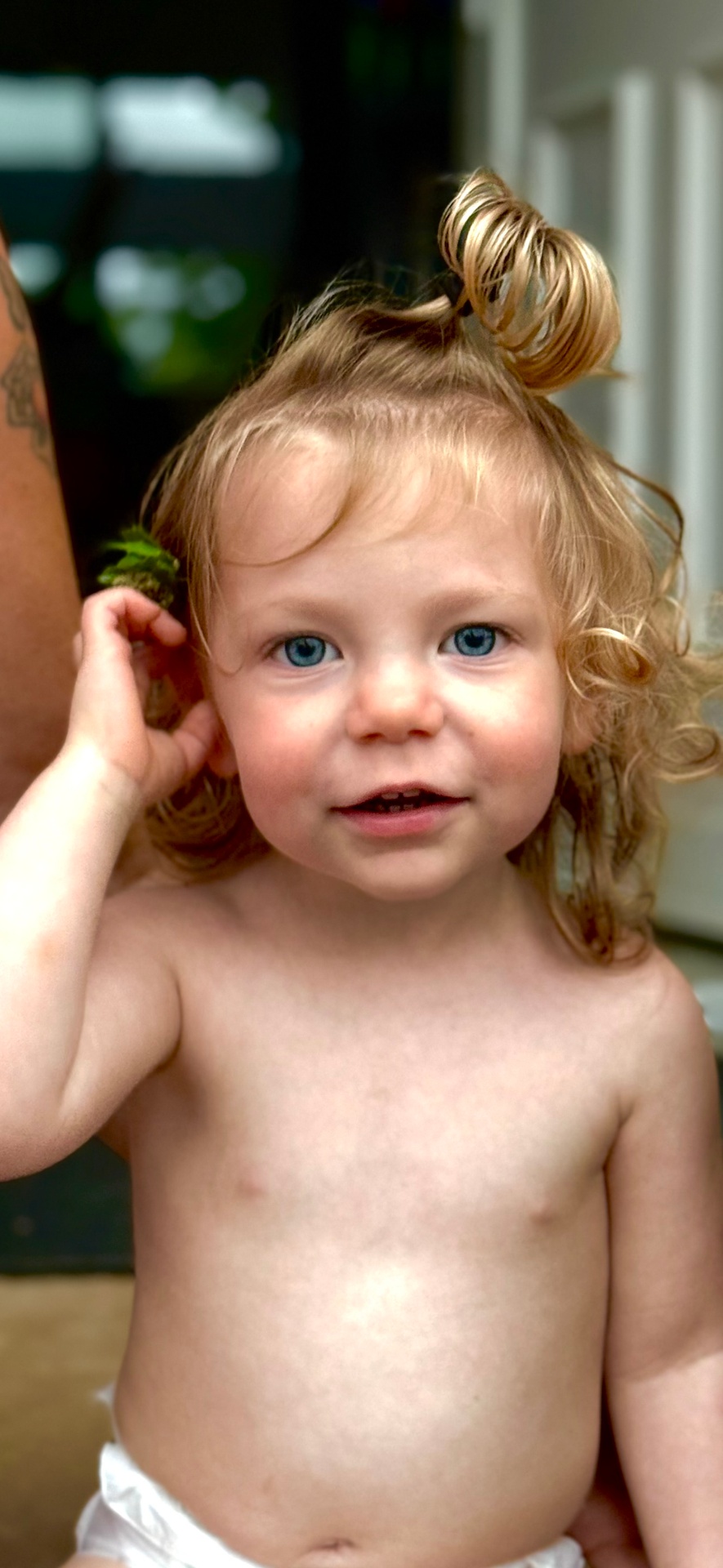 Portrait de Naëlle, yeux bleus